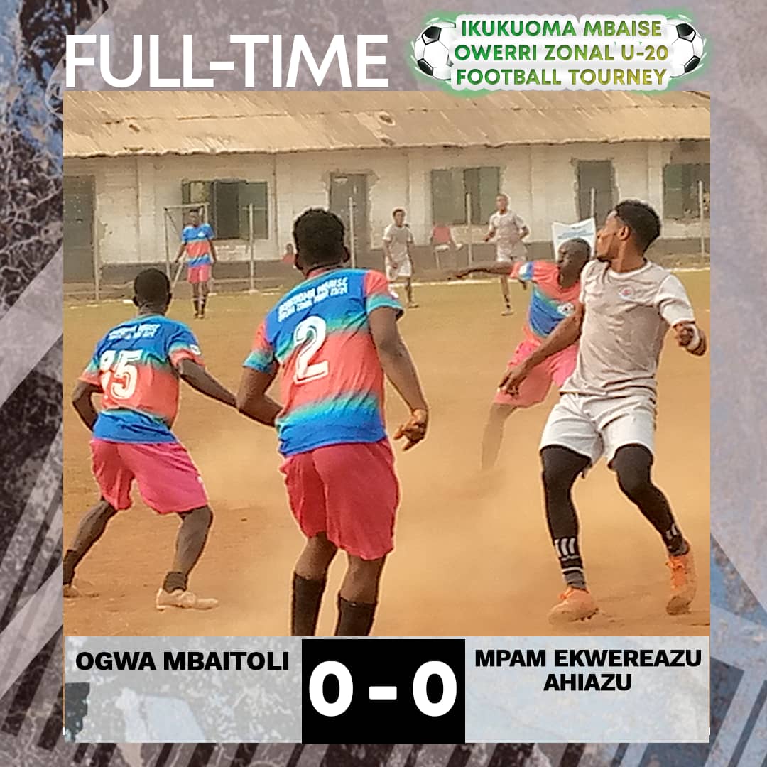 Mmesoma’s late goal secures Irette Ward 10’s spot in Ikukuoma Mbaise U-20 Tournament knockout stage